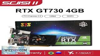 SEJISHI Video Card GeForce GT730 Display Vga Cards 2GB 4GB DDR3 128Bit Review