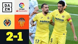 Villarreal dank Alcacer und Parejo auf Platz 2: Villarreal - Valencia 2:1 | LaLiga | DAZN Highlights