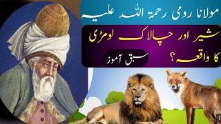 Rumi Story | Lion and Fox|شیر اور لومڑی کی کہانی|Ahg studio