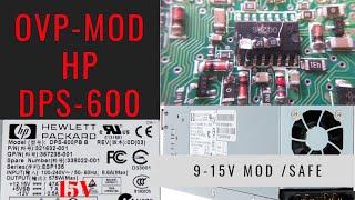 Voltage MOD DPS 600 OVP MOD !9-15V! 44A