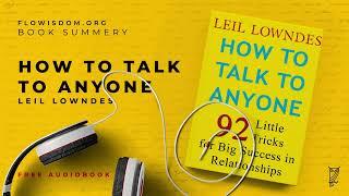 How to Talk to Anyone by Leil Lowndes [Audiobook]