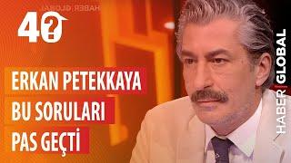 Erkan Petekkaya Jülide Ateş'in bu sorularını pas geçti! Jülide Ateş ile 40 (TEK PARÇA)