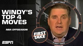 Brian Windhorst's Top 4 Most Impactful NBA Offseason Moves  | First Take