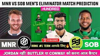 MNR vs SOB Dream11, MNR vs SOB Dream11 Prediction, MNR vs SOB Team Today, The Hundred Cricket 2023