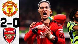 Manchester United vs Arsenal 2-0 - All Goals and Highlights - 2024  ANTONY