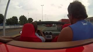 Ferrari california crash Testdrive em Maranello