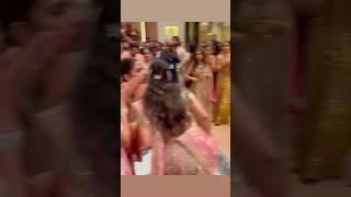 Radhika Merchant KISSES Nanand Isha Ambani as they welcome her post wedding | #shorts #wedding