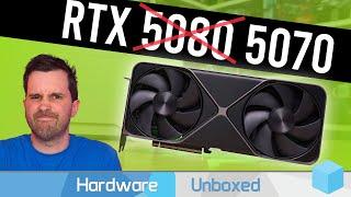 The RTX 5080 is Actually an RTX 5070