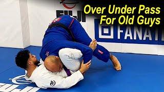 Jiu Jitsu For Old Guys Over Under Pass by Bernardo Faria