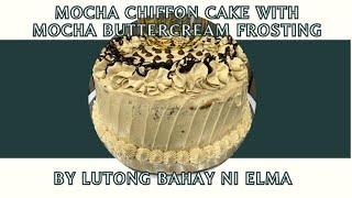 Mocha Cake with Mocha Buttercream Frosting | Lutong Bahay ni Elma