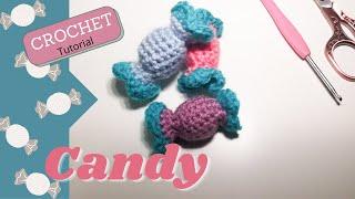 How to CROCHET Amigurumi CANDY  for BEGINNERS | HOOKED ON YARN