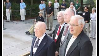 Laying 507th PIR Wreath at Arlington