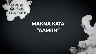 #Eps11 l Makna kata 'Aamiin'