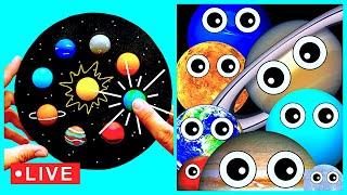 Learn Planets and Do Crafts for BABY | Mercury Venus Earth Mars Jupiter Saturn Uranus Neptune