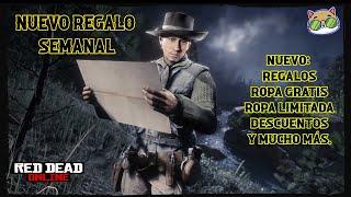 ¡¡NUEVO REGALO SEMANAL!!ROL EN DESCUENTO, ROPA LIMITADA, REGALOS Y MAS EN RED DEAD ONLINE.