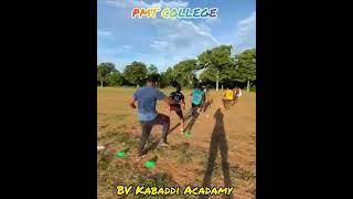 PMT COLLEGE &, BV Kabaddi Acadamy..speed development trg