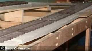 Garden Trains: #009 : Building an Indoor Large Scale Railroad : Freebie Railroad