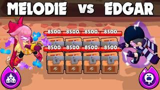 MELODIE vs EDGAR 🟣 Brawl Stars