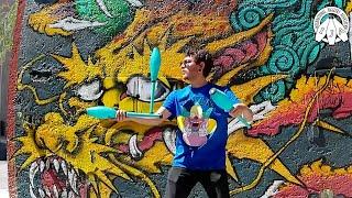 Club Juggling by Ayur Sandoval from México | IJA Tricks of the Month