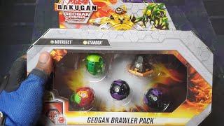 NEW BAKUGAN GEOGAN RISING MUTASECT STARDOX GEOGAN BRAWLER PACK UNBOXING!