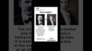 Nietzsche vs Kierkegarard on Love #philosophy #quotes #love