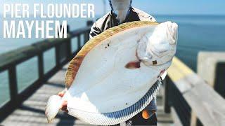 Drama, Heartbreak, and GIANT FLUKE on the Pier - Flounder Fishing 2024!