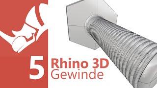 05 Rhino3D Gewinde