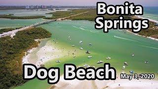 Bonita Springs Dog Beach {Relaxing 4K Drone Shots} {Newpass, Lovers Key}  Coronavirus