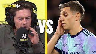 "UNFORGIVABLE FROM LEANDRO TROSSARD!"  Rory Jennings SLAMS 'Idiotic' MISTAKE During Arsenal's LOSS