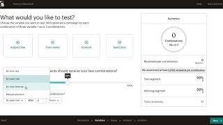 How to Create a Split Test Campaign in MailChimp