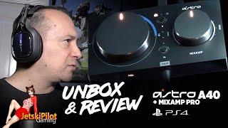 Astro TR A40 Headset + Mixamp Pro TR for PS4 / PC / Mac | Unbox and Review