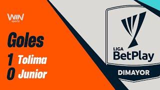 Tolima vs. Junior (goles) | Liga BetPlay 2024-2 | Cuadrangulares - Fecha 2