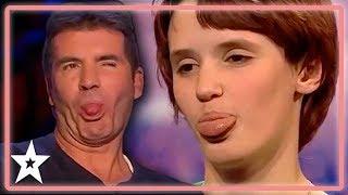 Kid With Attitude Shouts At Simon Cowell on Britain's Got Talent | Kids Got Talent