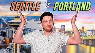 Should I Live in Portland or Seattle? | Portland VS Seattle | Moving to Portland Oregon in 2024