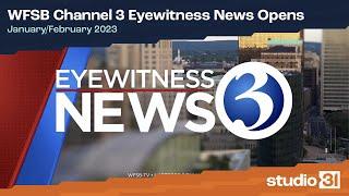 WFSB Channel 3 Eyewitness News Opens, January/February 2023