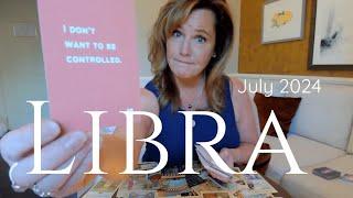 LIBRA : Pulling Back The Veil Of Illusion Gets You What You WANT MOST | July 2024 Tarot Reading
