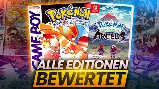 Was ist das BESTE Pokemon Spiel? ALLE Pokemon Editionen BEWERTET! (Ranking)