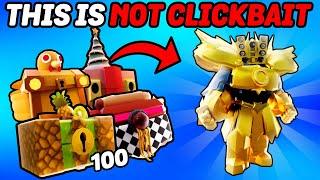 I Opened 100 Of EVERY Crate!! (UPDATED) (Toilet Tower Defense)