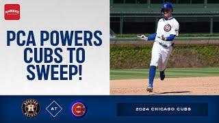 RECAP: PCA powers Cubs to sweep!