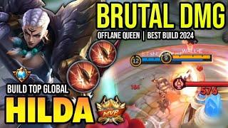 HILDA BEST BUILD 2024 | TOP GLOBAL HILDA GAMEPLAY | MOBILE LEGENDS