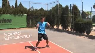 On-court tennis conditioning circuits for advanced players