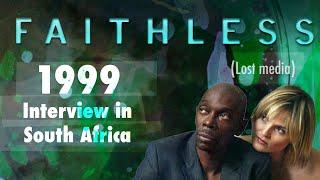 Faithless in South Africa 1999 - Rare interview on Live@5 with Maxi Jazz, Sister Bliss (lost media)