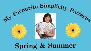 10 Simplicity Patterns -Spring/Summer - Show and Tell!! My Top Ten