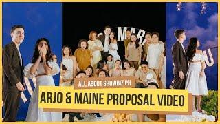 ARJO ATAYDE AND MAINE MENDOZA ENGAGEMENT VIDEO | ALL ABOUT SHOWBIZ PH