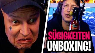 Monte PROBIERT die ULTRA Tod Sauce! SÜßIGKEITEN UNBOXING | MontanaBlack Stream Highlights