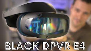 The Entry PCVR Headset You Had Been Waiting For? - NEW BLACK DPVR E4 REVIEW