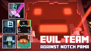 Play as Mini Pama! Minecraft Story Mode Episode 7 FULL Playthrough (Evil Team Theme)