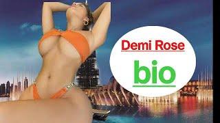 Demi Rose bio #viralvideo #youtubevideo #biography Age size weight height #modelbiograpy