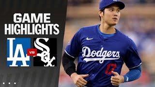 Dodgers vs White Sox Game Highlights (3/8/25) MLB Highlights