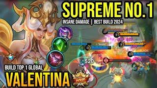 VALENTINA BEST BUILD 2024 | BUILD TOP GLOBAL VALENTINA GAMEPLAY | MOBILE LEGENDS